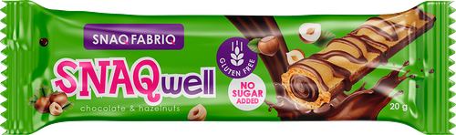 Батончик вафельный Snaqfabriq Snaqwell с шоколадно-ореховой пастой 20 г