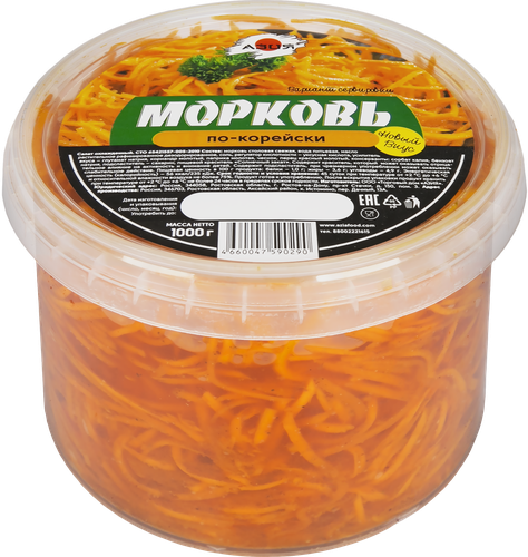 

Морковь Азия по-корейски