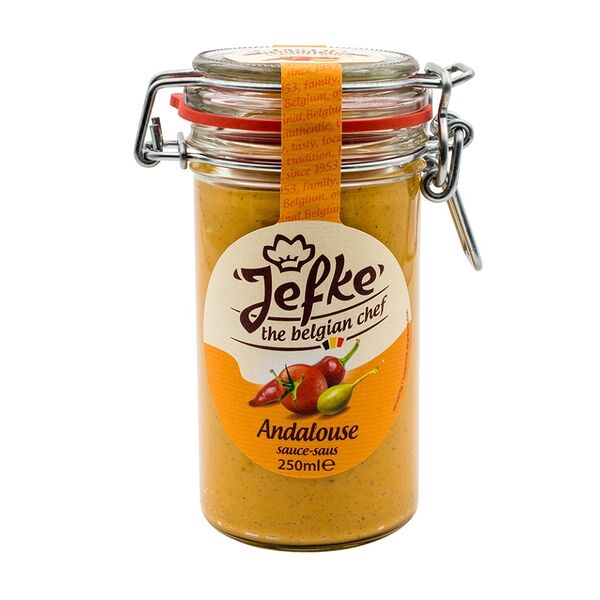 Соус Jefke Андалузский Conserverie & Moutarderie Belge 250мл Бельгия