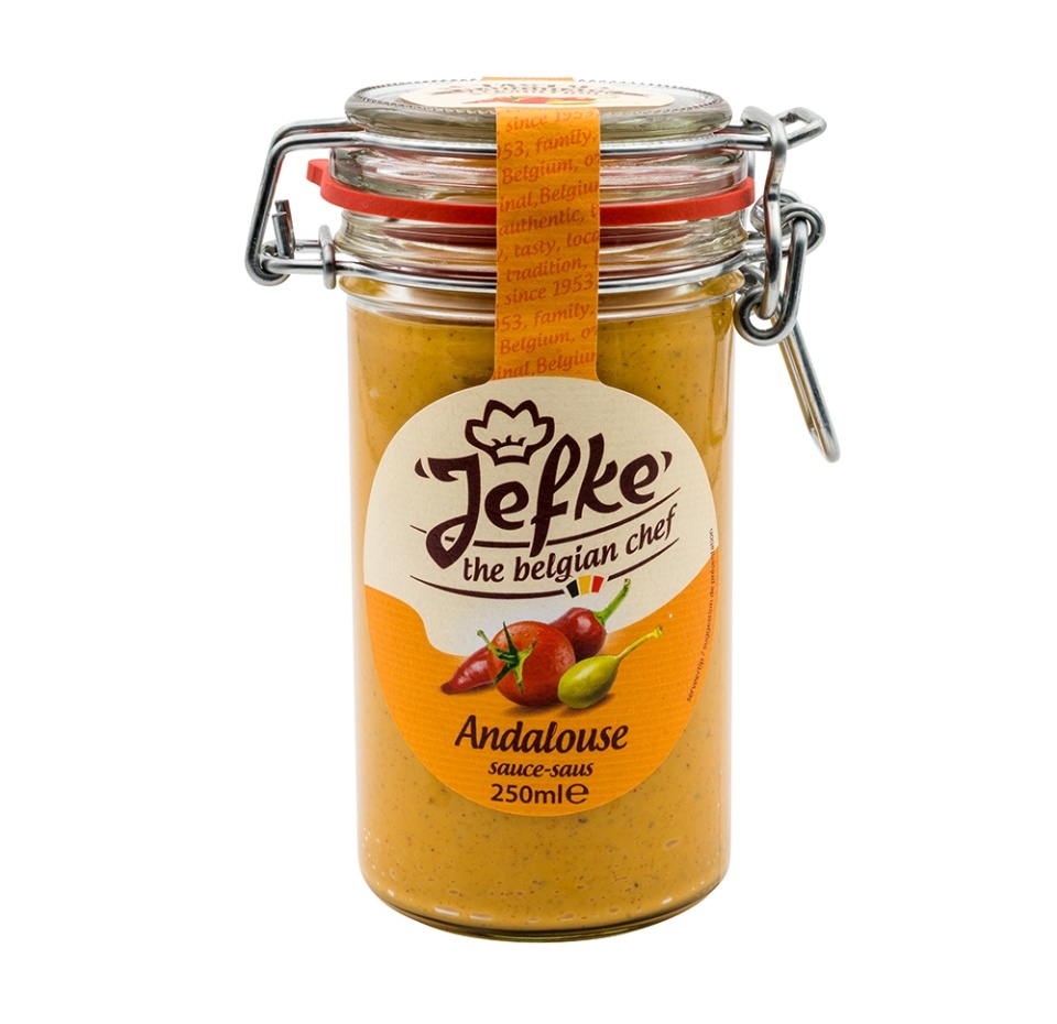 

Соус Jefke Андалузский Conserverie & Moutarderie Belge 250мл Бельгия