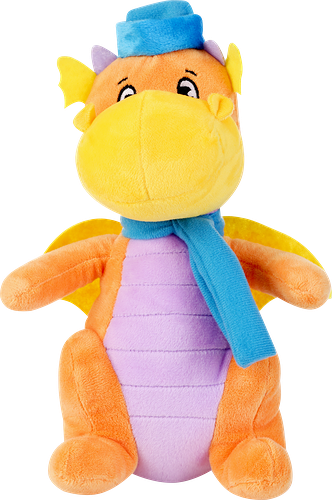 Игрушка мягкая BIGGA Дракон 25см, Арт. MUK010