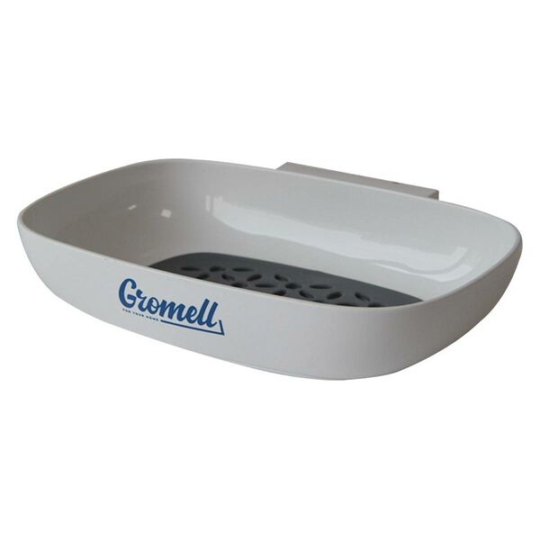 Мыльница Gromell Milos, белый, пластик