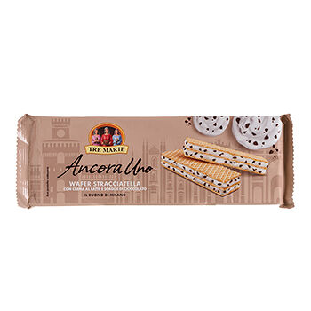 Вафли Tre Marie Страчателла со сливками и кусочками шоколада