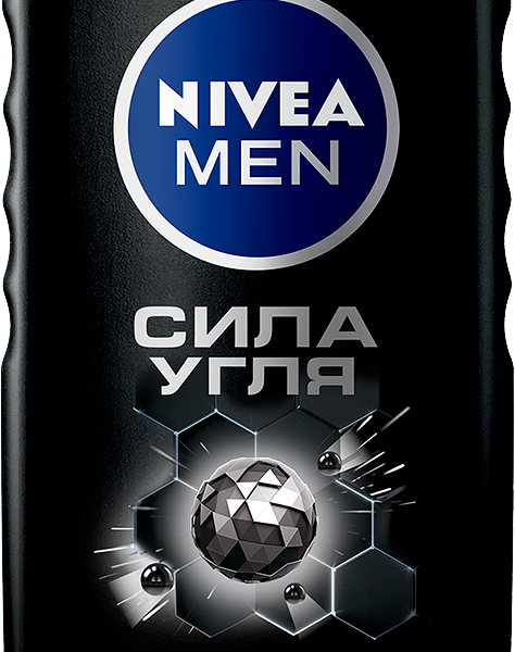 Гель для душа Nivea Men Сила угля