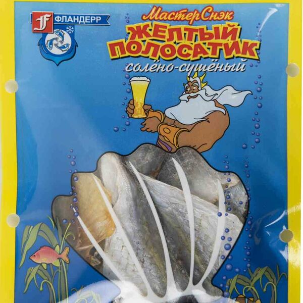 Жёлтый полосатик солёно-сушёный Фландерр