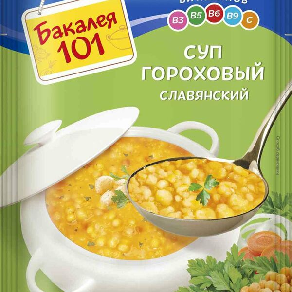 Суп Бакалея 101 Славянский гороховый