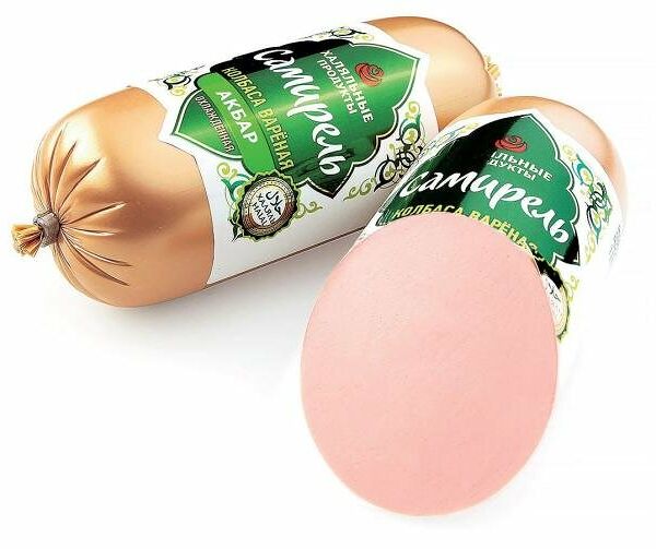 Колбаса вареная Самирель Акбар Халяль