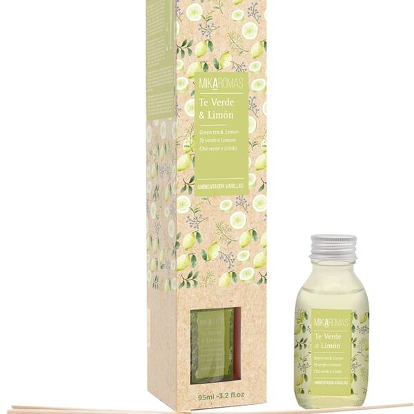 Ароматизатор воздуха Mikaromas Зеленый чай и лимон 95мл