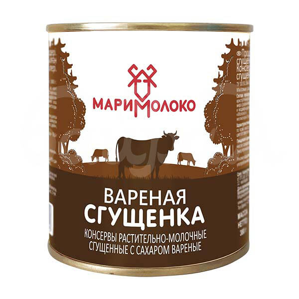 Сгущенка МариМолоко 8.5% 380гр  Вареная с Сахаром Раст-молочная ж/б