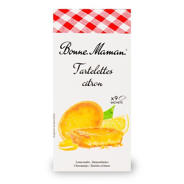 Печенье Bonne Maman Tartelettes с лимонной начинкой 125 г