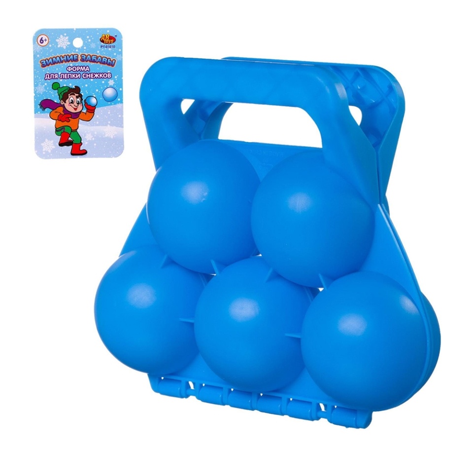 

Снежколеп ABtoys Зимние забавы D-6 см, цвет в ассортименте, 1 шт
