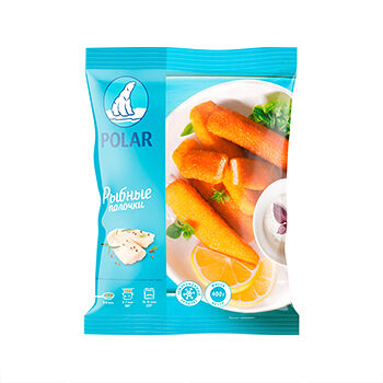 Рыбные палочки Polar в панировке замороженные