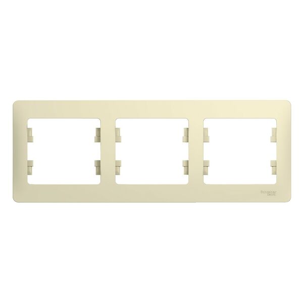 Рамка Schneider Electric Glossa на 3 поста