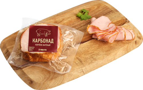 

Карбонад копчено-вареный Лента