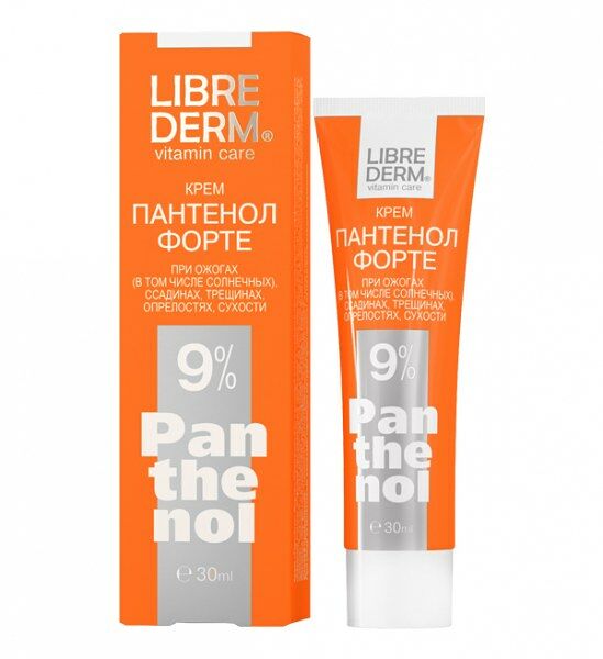 Librederm Пантенол форте Крем 9 % 30 мл