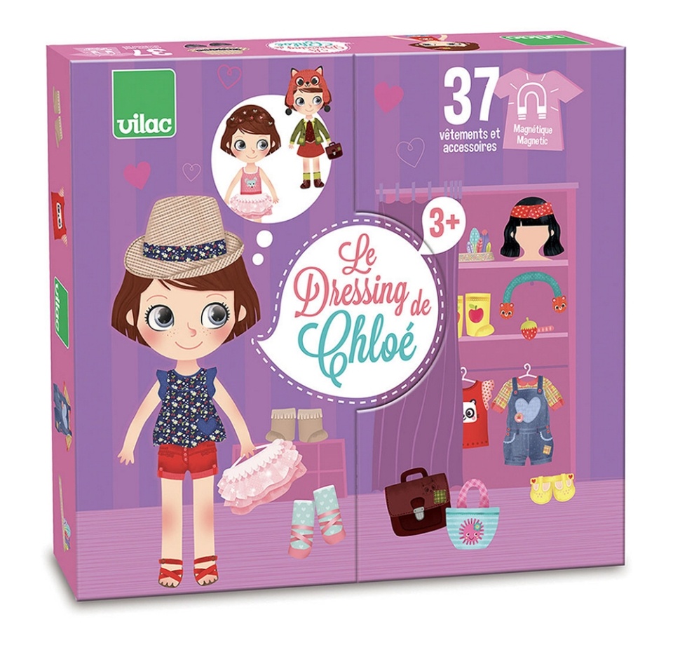 

Набор игровой Vilac «Гардероб для Хлои» 3+