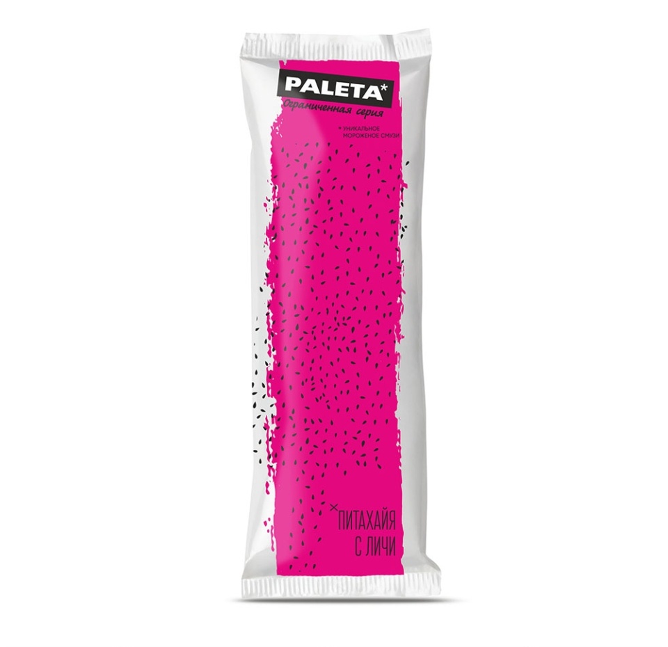 

Фруктовый лёд Paleta Питахайя с личи, 70 г