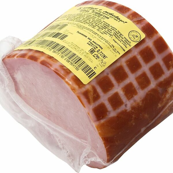 Карбонад свиной Иней Петербургский варёно-копчёный категория А