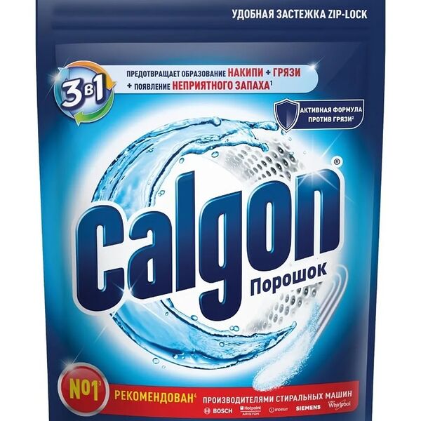 Средство 3 в 1 для смягчения воды и предотвращения образования накипи, Calgon