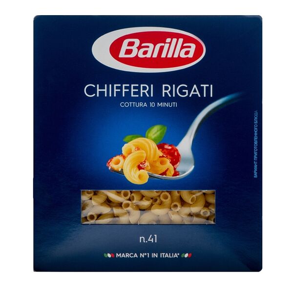 Макаронные изделия Barilla Киффери Ригати № 41 450г, Россия