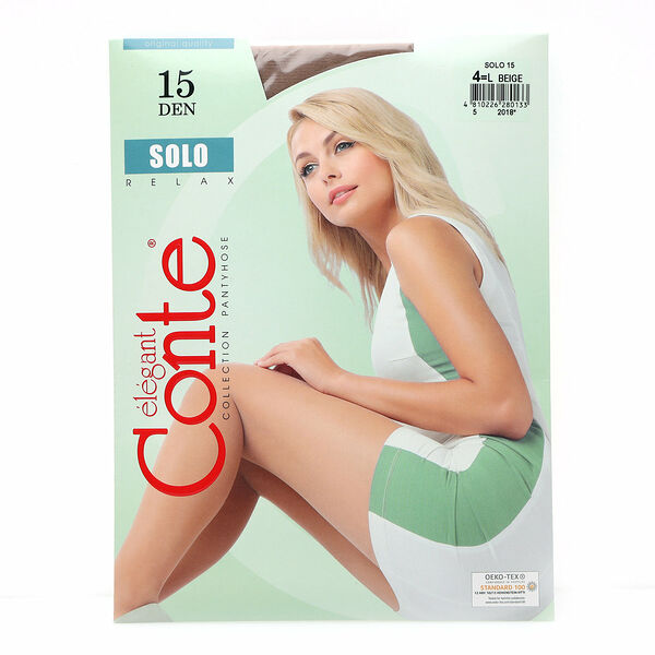 Колготки женские Conte Solo 15 Beige р.4