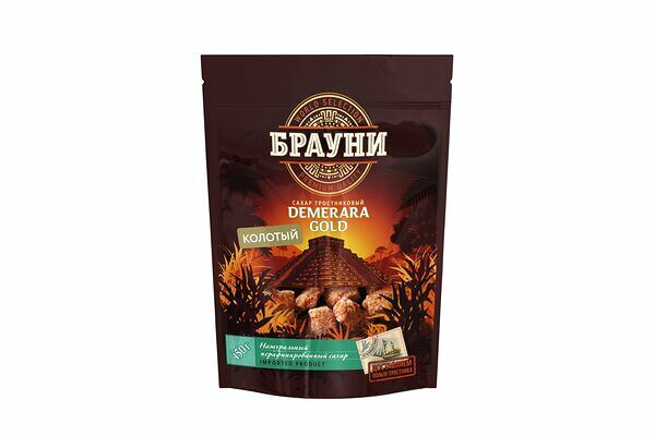 Сахар Брауни Тростниковый колотый