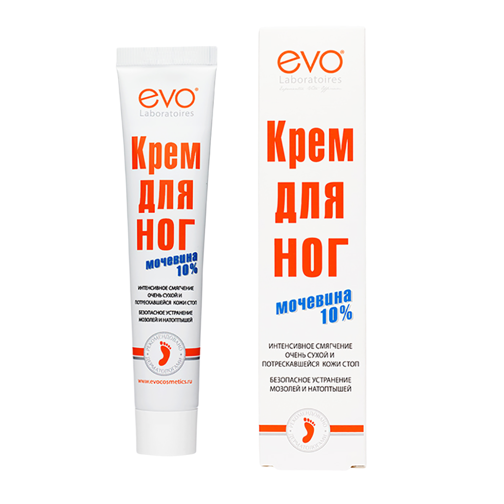 

Крем для ног Evo Laboratoires с мочевиной 10% 50 мл