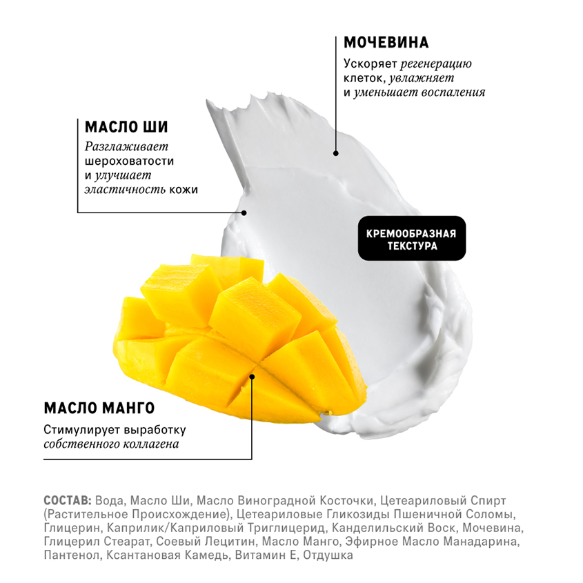 

Твердое масло The Act для тела Mango Body Butter 180 г