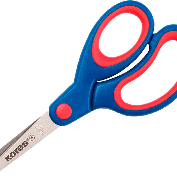 Ножницы детские Комус Kores Softgrip 13см