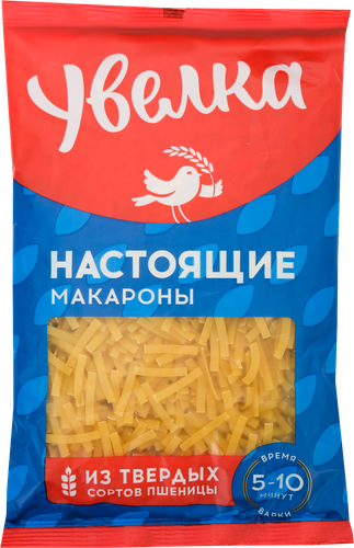 

Макароны Увелка Лапша домашняя из твердых сортов пшеницы 450г
