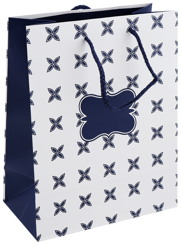 

Пакет подарочный декоративный 32.7х26.4х13.6см, 1шт, в ассортименте