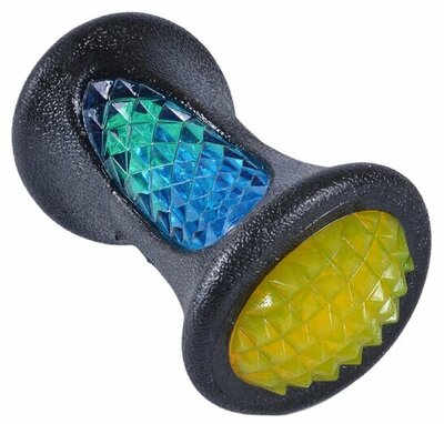 Игрушка для собак Nunbell Гантеля-Светофор мигающая 12 х 7.5 х 7.5 см