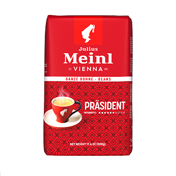 

Кофе в зернах Julius Meinl Prasident 500 г