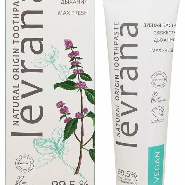 Зубная паста Levrana Свежесть дыхания