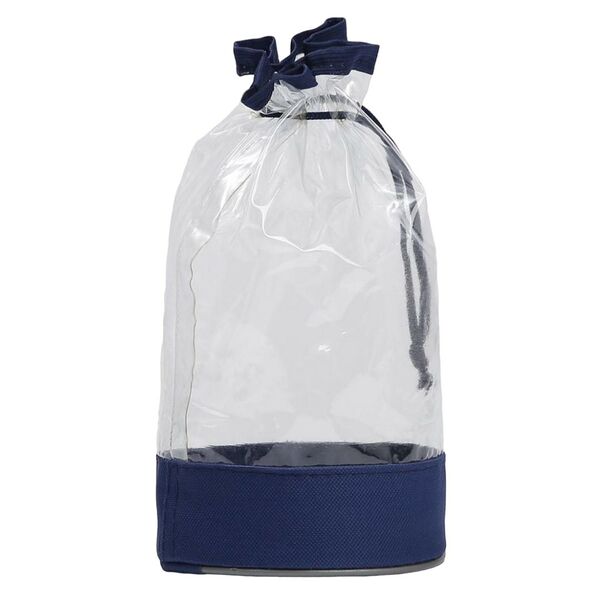 Косметичка прозрачная, 13х13х24 см, ПВХ, на шнуре