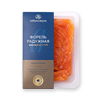 Форель малосоленая Просто Азбука ломтики без кожи