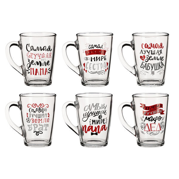 Кружка 300мл с деколью 