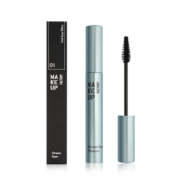 Тушь с эффектом кукольных ресниц Make Up Factory Dream Eyes mascara Черный 12мл