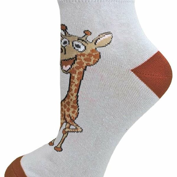 Носки женские Cinema by opium Жираф белый/рыжий, р. 25