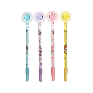 Ручка-прикол «Планета» гелевая в ассортименте, Calligrata