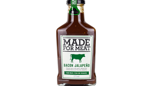 Соус Kuhne Made for Meat Bacon Jalapeno томатный с перцем Халапеньо, 375г