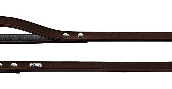 Hunter поводок нейлоновый Smart 100 см* 20 мм., Черный