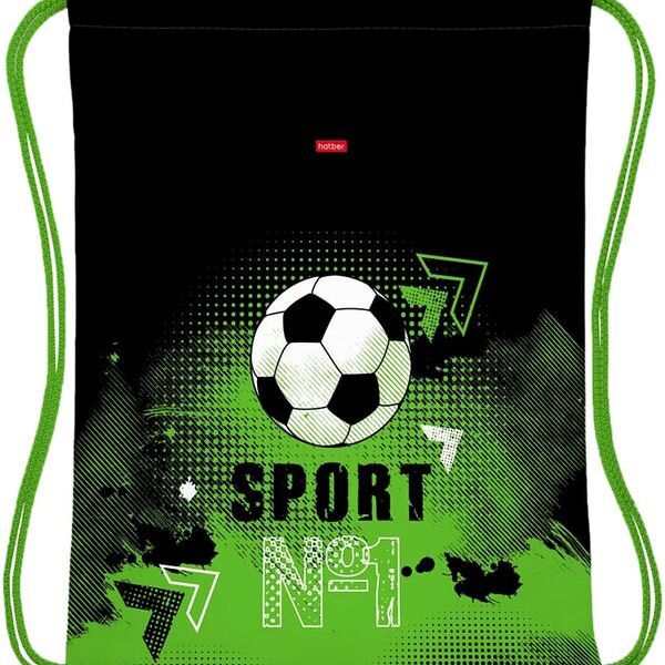 Мешок для сменной обуви Hatber Мир футбола 33*42см