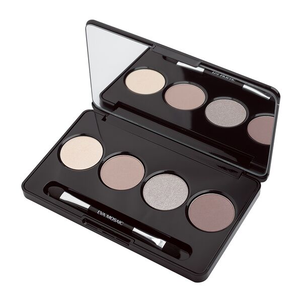 EVA MOSAIC Тени для век 4-цветные, 6,5 г, 01