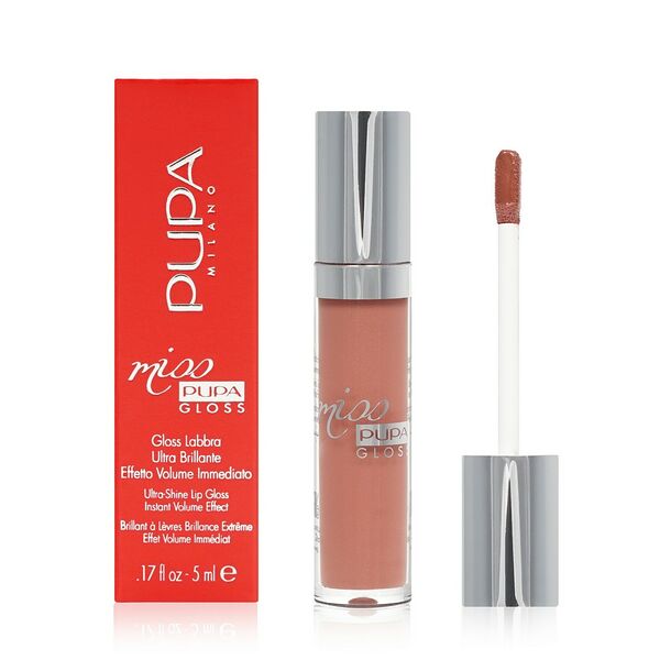 Блеск для губ Pupa Miss Pupa Gloss т.105 Majestic nude 5 мл