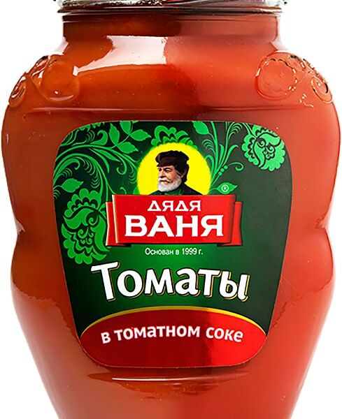 Томаты Дядя Ваня в томатном соке 1800г