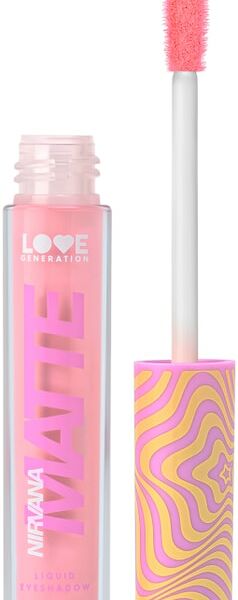 Жидкие тени для век Love Generation Nirvana матовые Розовые Тон 04 3мл