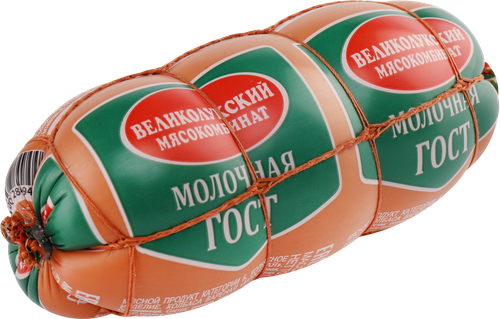 

Колбаса вареная Великолукский Мясокомбинат молочная ГОСТ 500 г
