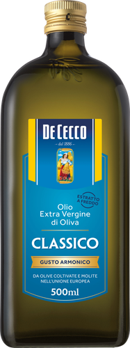 

Масло оливковое De Cecco Сlassico нерафинированное 500 мл