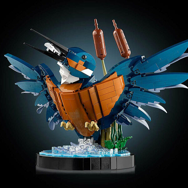 Конструктор LEGO Icons 10331 Конструктор Птица зимородок